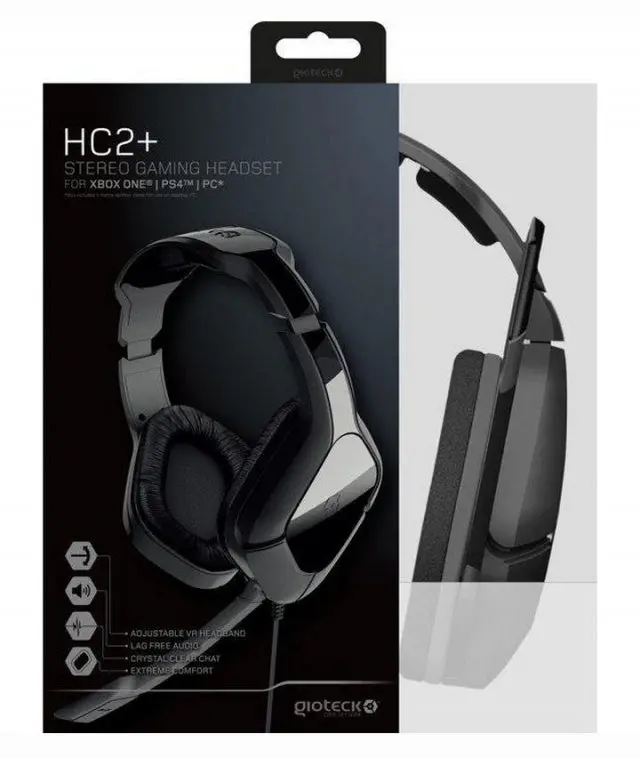 Auscultadores Gaming Gioteck Hc2+ (Multiplataforma) - Novo 1