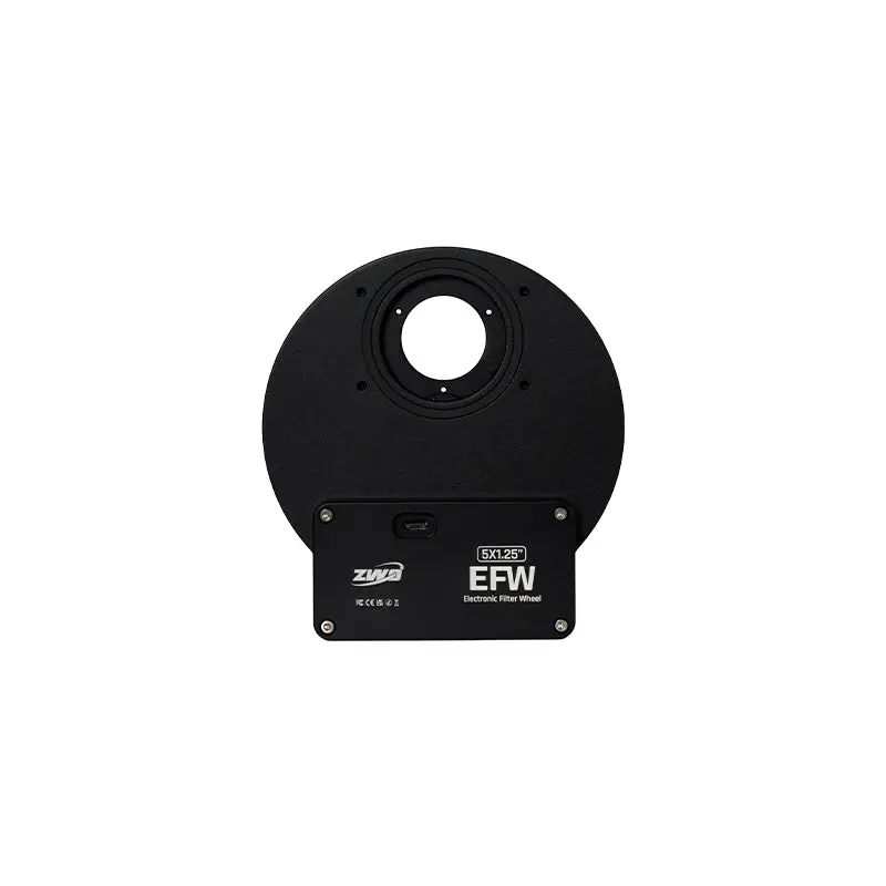 Zwo Efw Mini 5X1.25"/31Mm (2025) 5-Slot Precision Electronic Filter Wheel 1