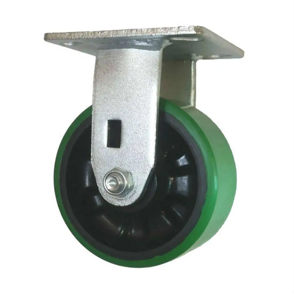 5" X 2" Polyon Maxrok Wheel Rigid Caster - 1000 Lbs. Capacity 1