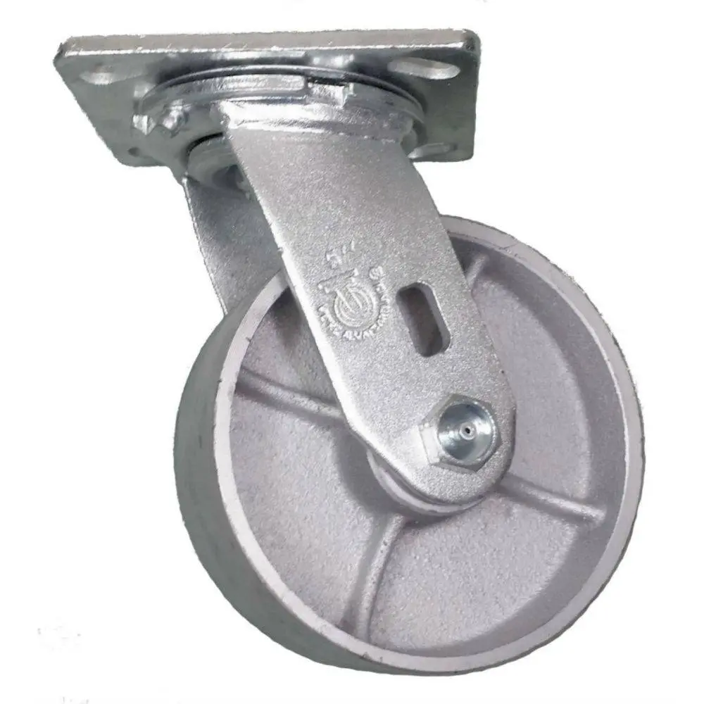 5" X 2" Semi-Steel Wheel Swivel Caster - 1000 Lbs. Capacity 1