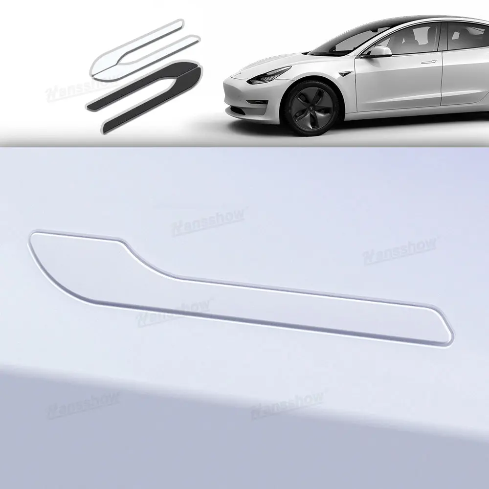 Model Y/3 Door Handle Sticker Anti Scratch Car Door Handle Wrap Protection... 1