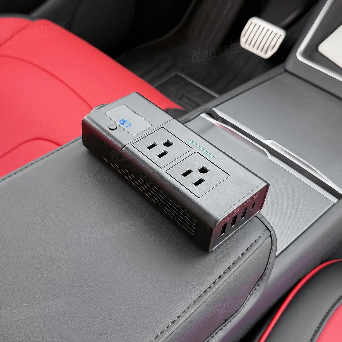 200W Power Inverter For Model Y/Y Juniper & Model 3/3 Highland Dc 12V To... 1