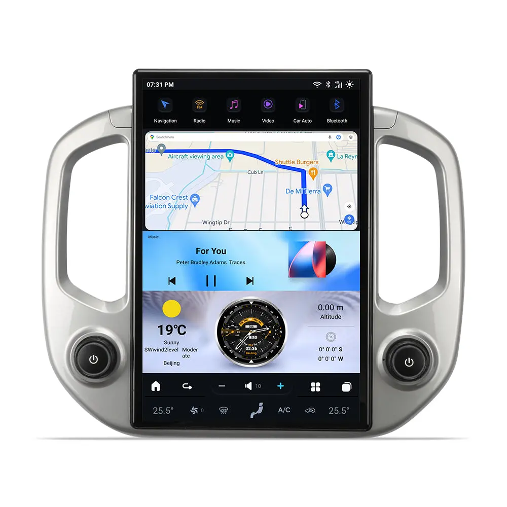 Chevrolet Colorado (2014-2018) Android Head Unit | Squarewheels G-Series 1