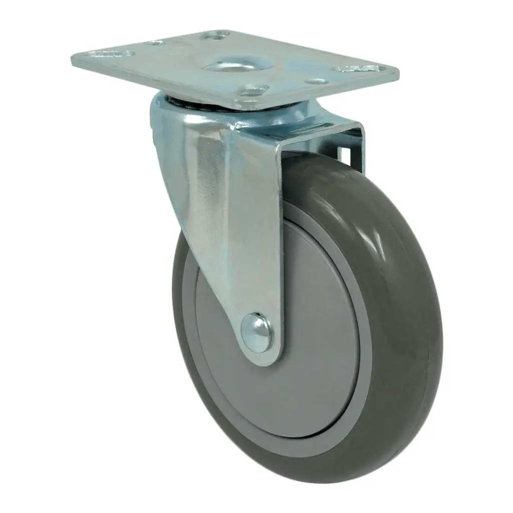 5" X 1-1/4" Poly-Pro Wheel Swivel Caster - 350 Lbs. Capacity 2