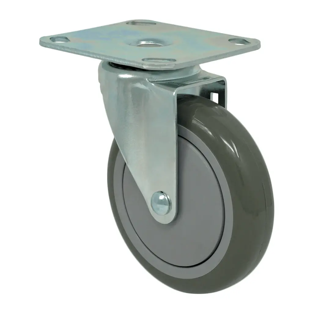 5" X 1-1/4" Poly-Pro Wheel Swivel Caster - 350 Lbs. Capacity 3