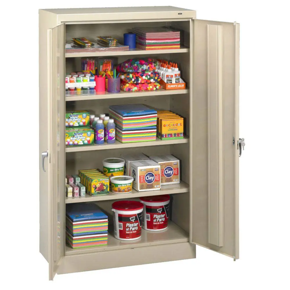 High Std. Welded Storage Cabinet 5' Tall (Pre-Ass.) 36"W X 18"D X 60"H 1