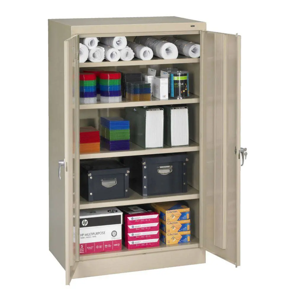 High Std. Welded Storage Cabinet 5' H (Pre-Assembled) 36"W X 24"D X 60"H 1