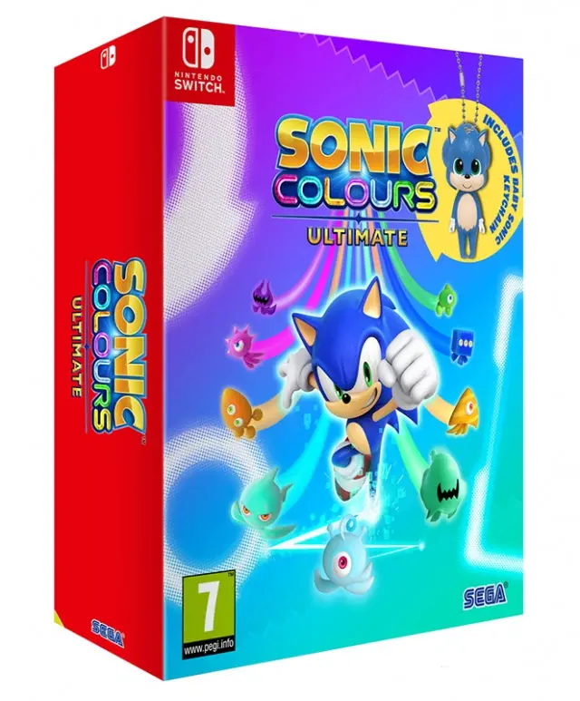 Sonic Colours Ultimate Launch Edition Nintendo Switch - Novo 1