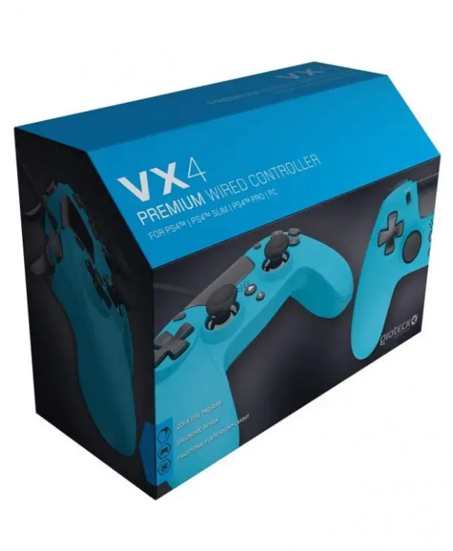 Comando Gioteck Vx4 Camuflado Com Fios Ps4 | Pc - Novo 1