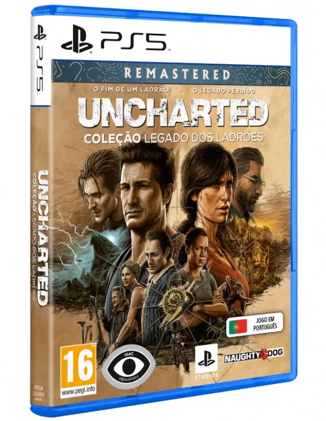 Uncharted Coleção Legado Dos Ladrões Ps5 - Novo 1
