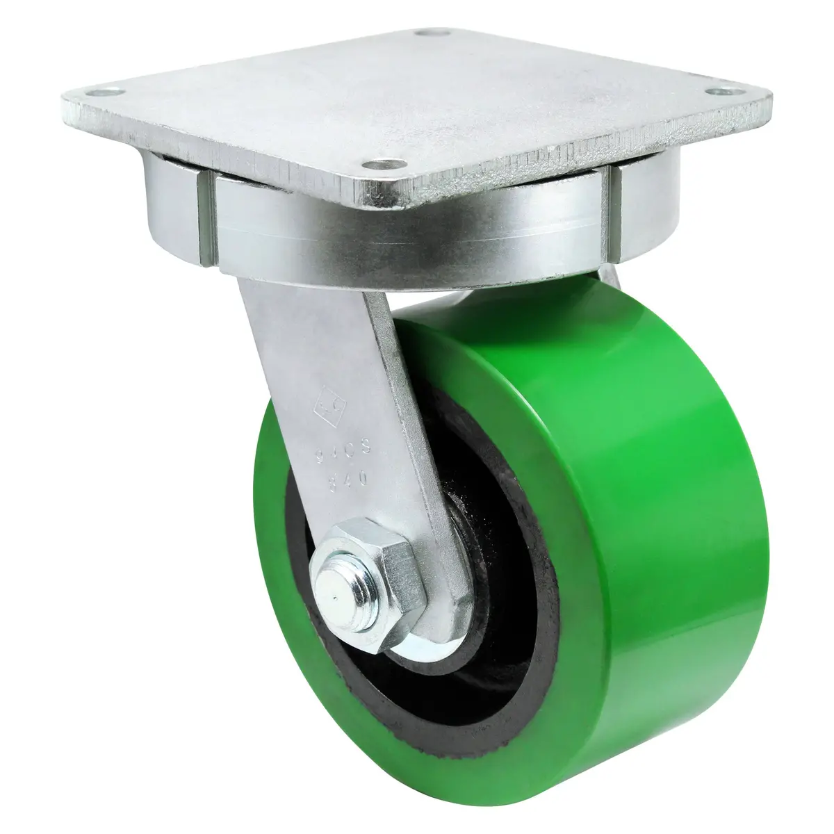 8" X 4" Ultra Poly Swivel Caster - 4000 Lbs. Capacity 1