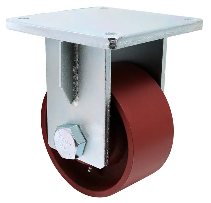 10" X 4" Extreme Duty Kingpinless Rigid Caster 1