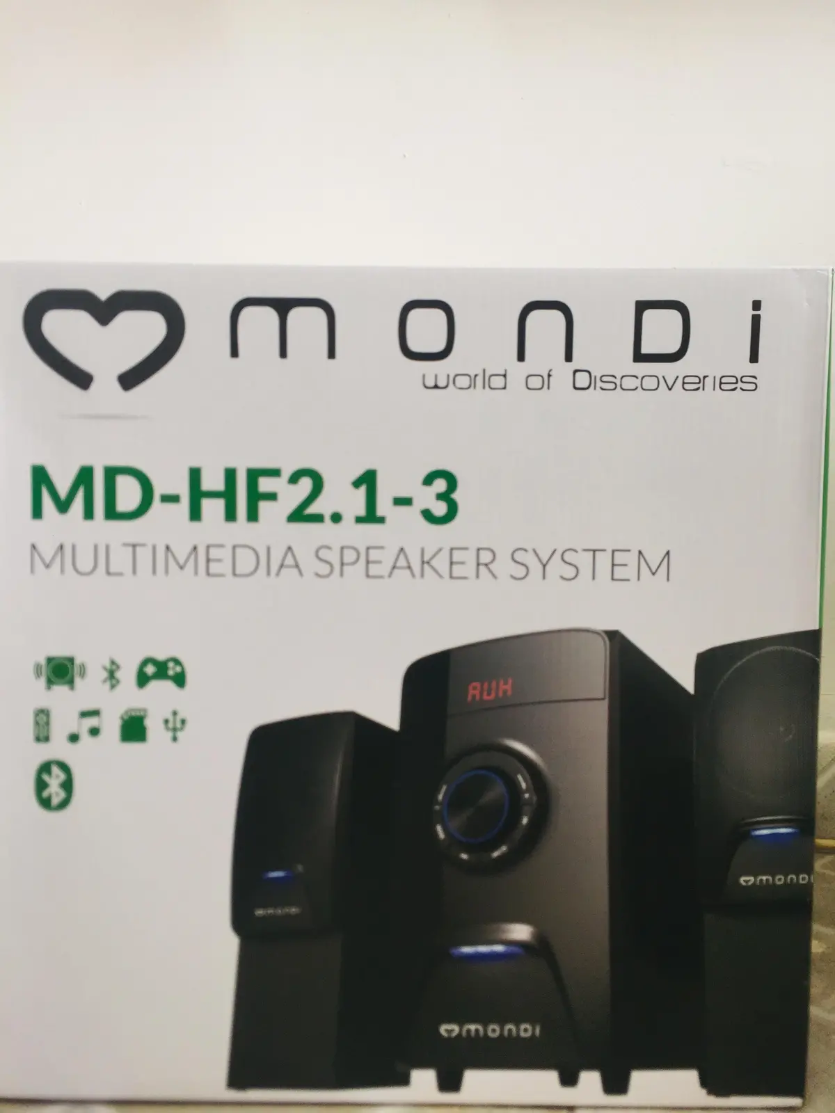 Multmedia Speaker System Md-Hf2.1-3 - Novo 1