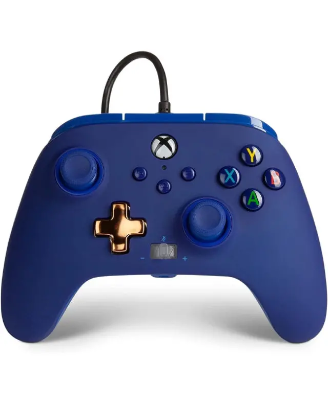 Comando Oficial Azul Midnight Com Fios   - Novo - Xbox 1