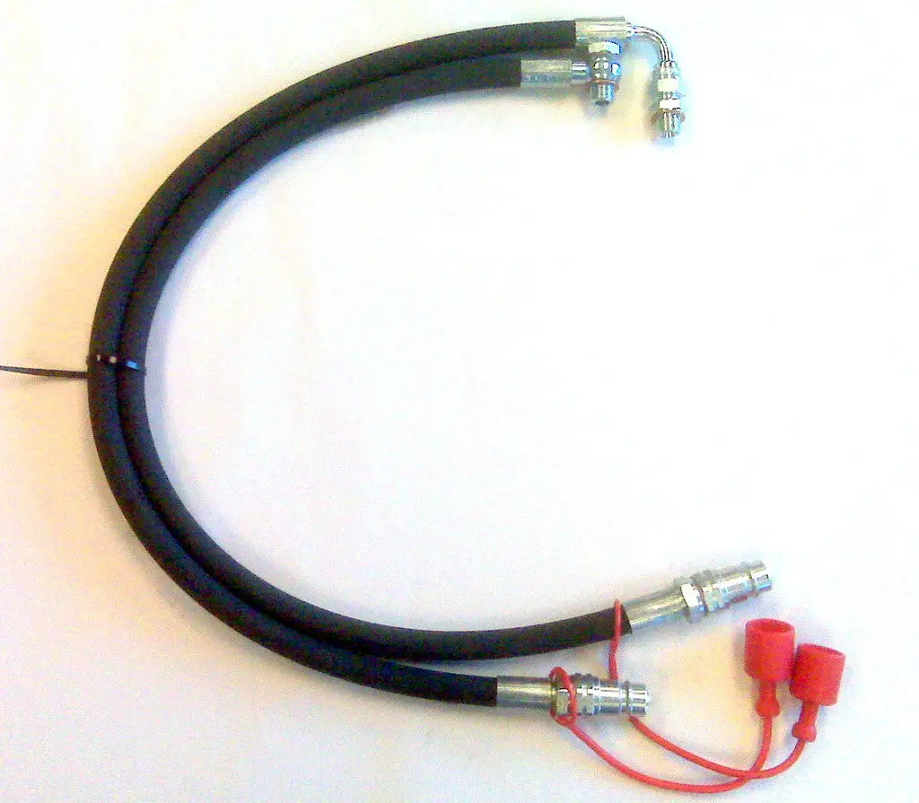 Hydraulic Hose Kit With 1/2" Valve Type Couplers (36") 1