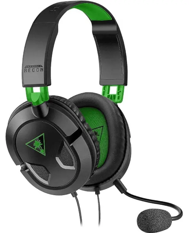 Auscultadores Gaming Com Fios Turtle Beach Recon 50X Preto/Verde (Multiplataforma) 1
