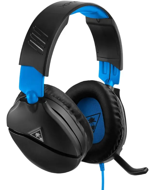 Auscultadores Gaming Com Fios Turtle Beach Recon 70P Preto/Azul (Multiplataforma) 1