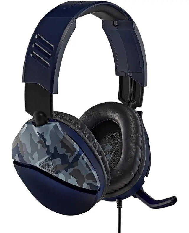 Auscultadores Gaming Com Fios Turtle Beach Recon 70 Azul Camo (Multiplataforma) (Cópia) 1