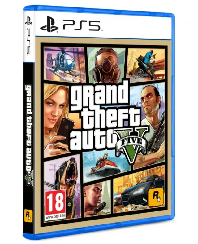 Grand Theft Auto V Gta 5 Ps5 - Novo 1