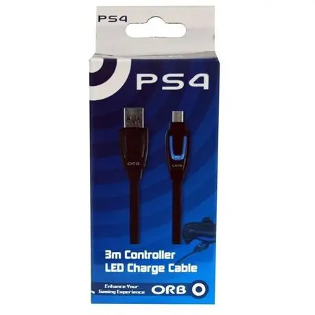 Cabo Usb Para Comando - Novo - Ps4 1