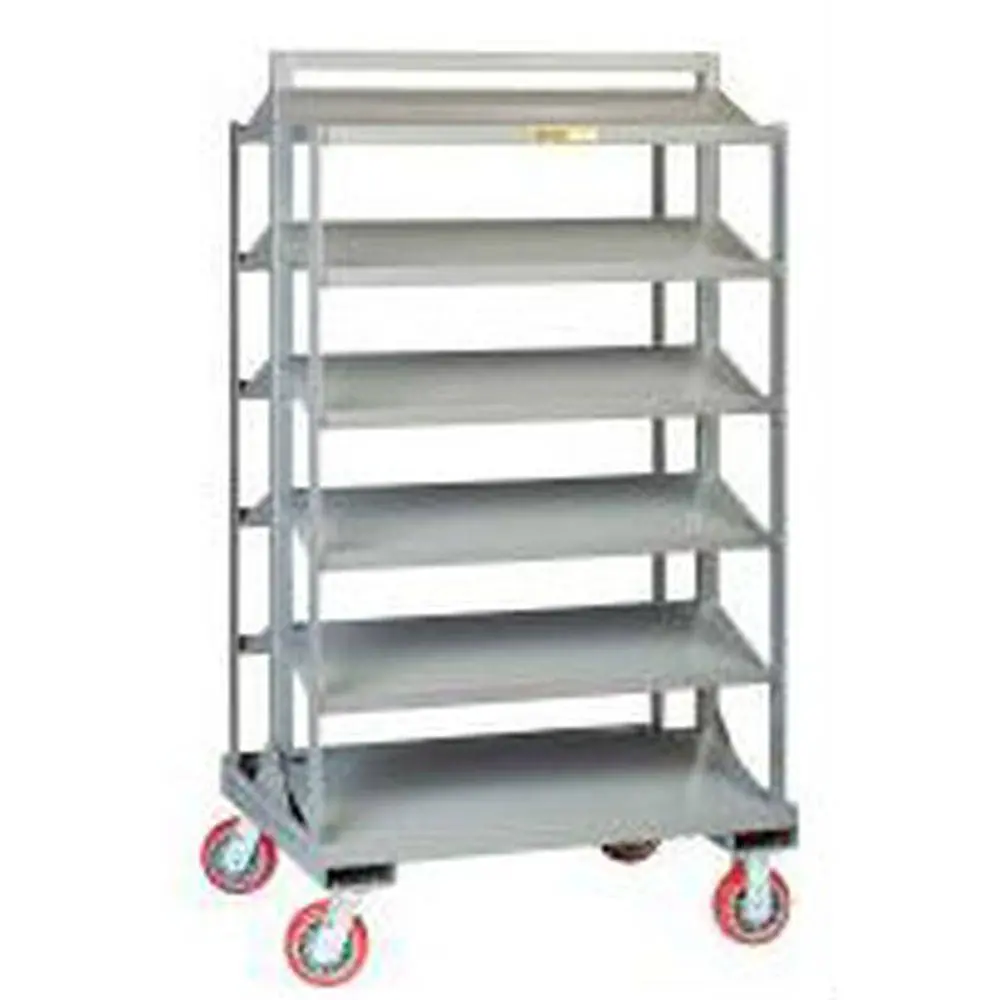 Sloped Shelf Bin Cart 1