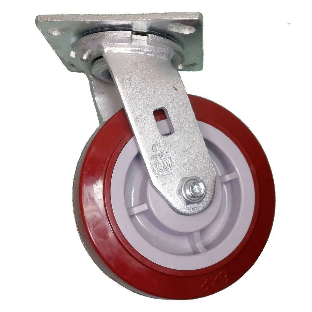 6" X 2" Polymadic Wheel Swivel Caster - 900 Lbs. Capacity 1