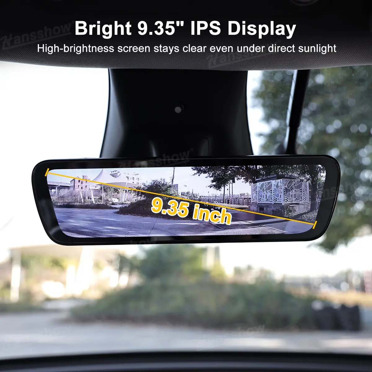 Model Y Juniper/3 Highland Media Rearview Mirror Dash Cam 9.35 Inch Live... 2