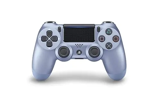 Comando Compativel Tematico Azul Metalico  Ps4 1