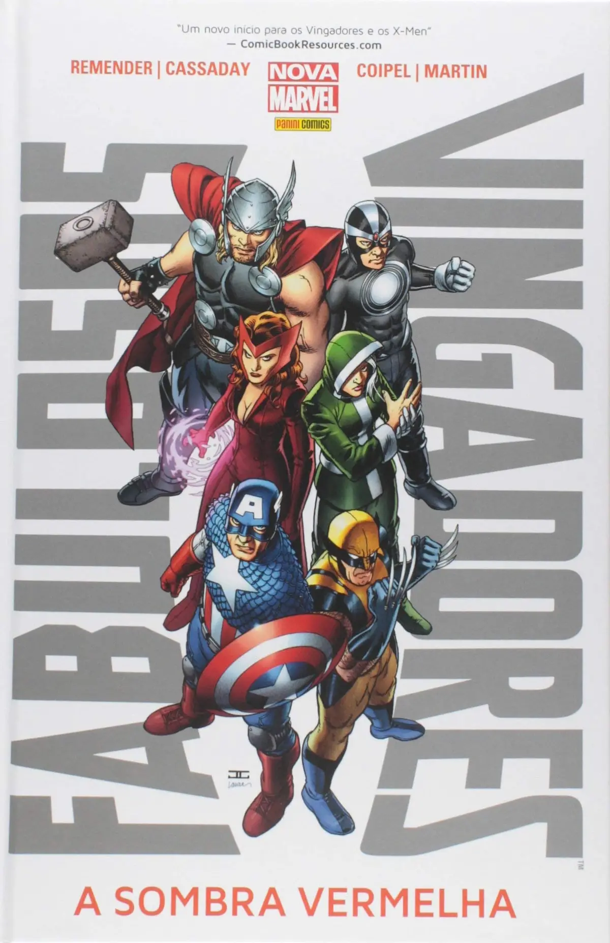 Fabulosos Vingadores: A Sombra Vermelha (Capa Dura) 1