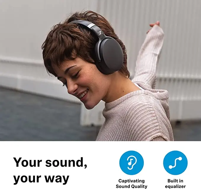 Auscultadores Sem Fio Sennheiser Hd 450Bt - (Fones, Phones) 2