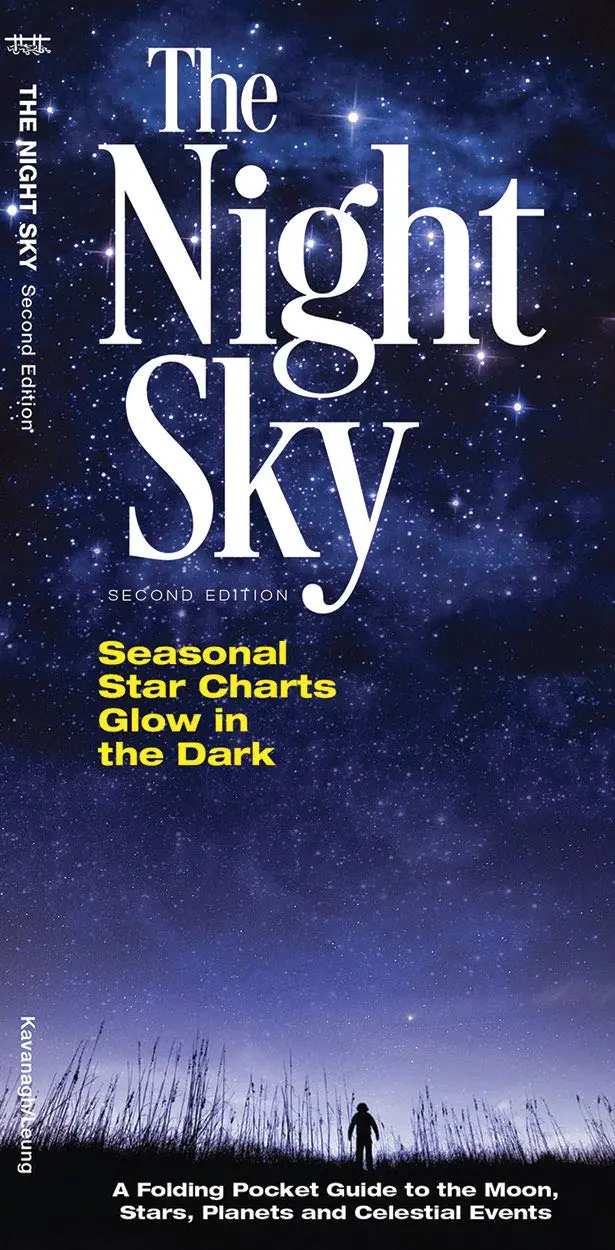 The Night Sky: A Folding Pocket Guide To The Moon, Stars, Planets And Celestial Events Book 1