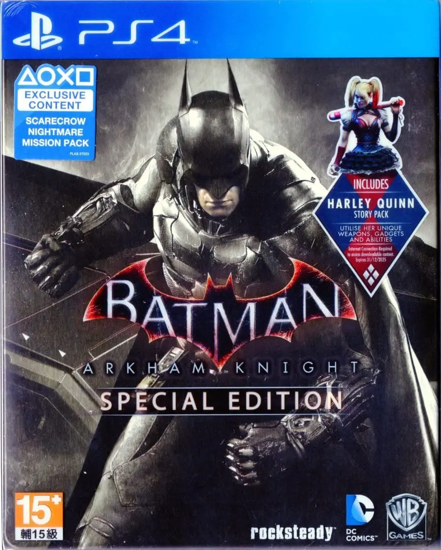 Batman Arkham Knight Special Edition Steelbook - Seminovo - Ps4 1