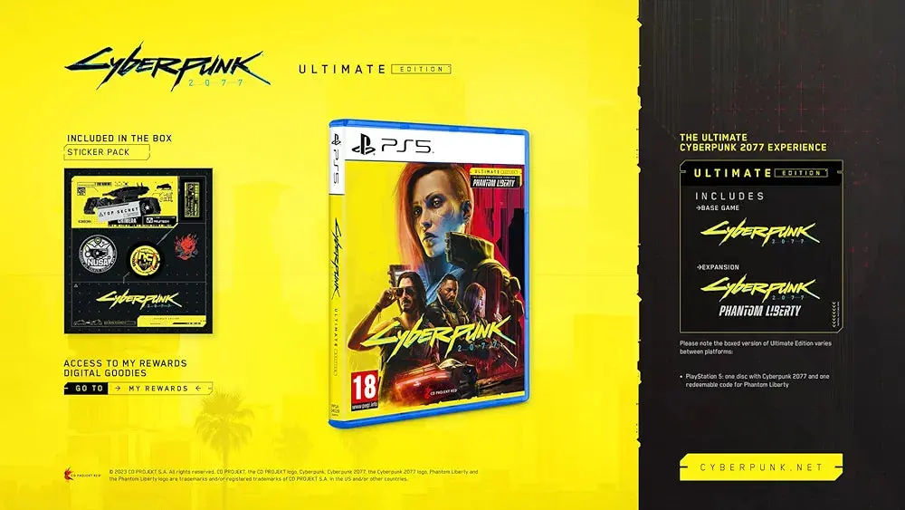 Cyberpunk 2077 Ultimate Edition Ps5 Ps5 - Novo 2