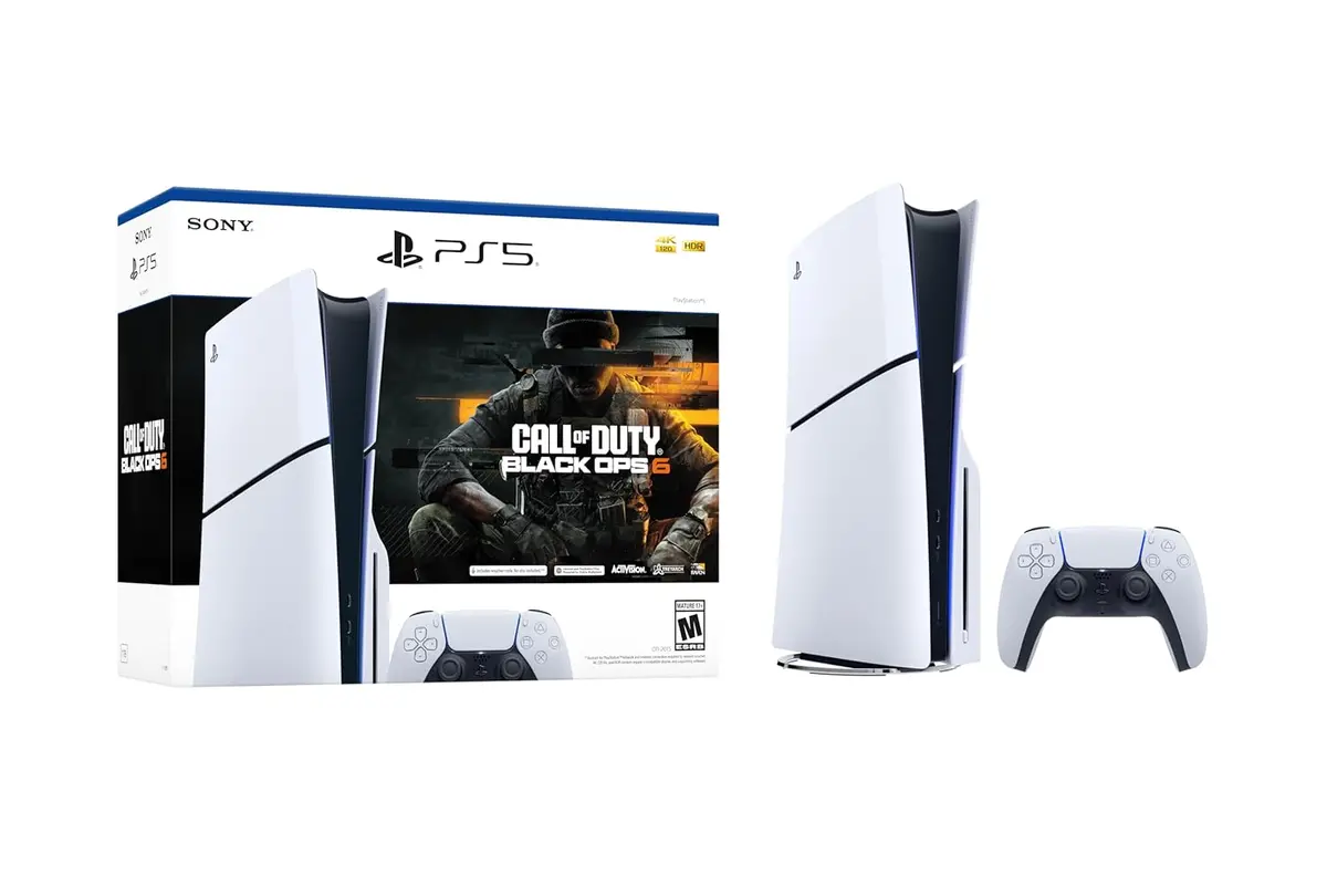 Consola Playstation 5 Slim + Call Of Duty Black Ops 6 - Novo 1