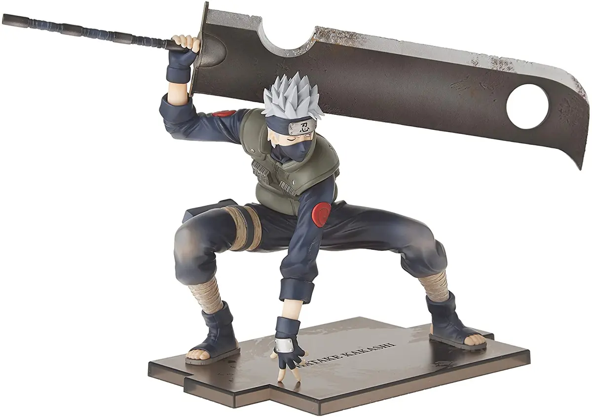 Figura De Ação Kakashi (Com A Samehada) - Naruto 1