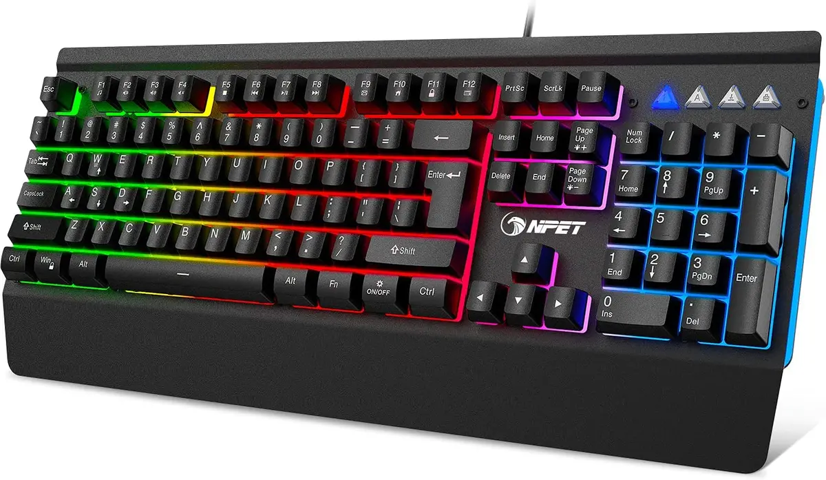 Teclado Gamer Rgb - Npet K510 - Novo 1