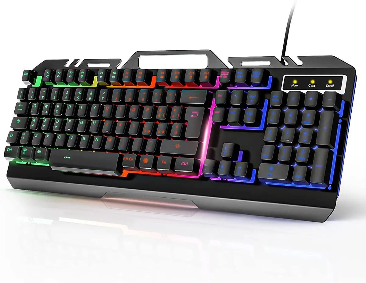 Teclado Gamer Rgg - Wisfox - Novo 1