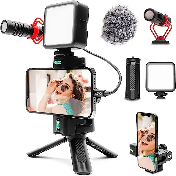 Kit De Gravação Movo Ivlogek (Para Iphone) 1
