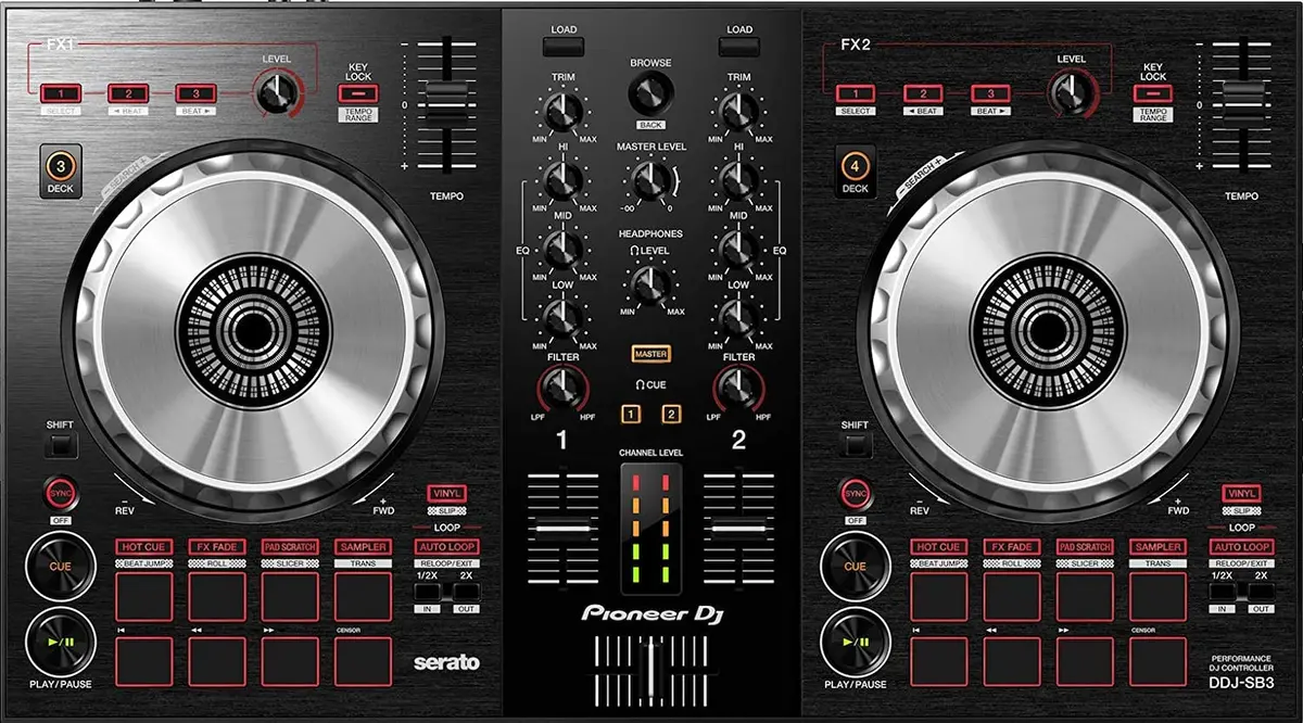 Controladora Pioneer Ddj-Sb3- Novo 2