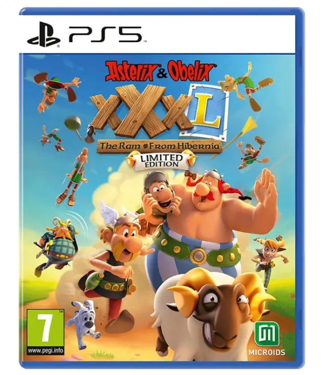 Asterix & Obelix Xxxl The Ram From Hibernia Limited Edition Ps5 - Novo 1
