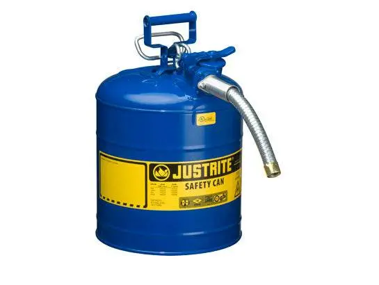 Type 2 Accuflow Steel Safety Can, 5 Gal, S/S Flame Arrest, 1" Hose 1