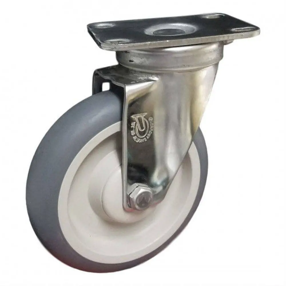 5" X 1-1/4" Thermo-Pro Wheel Swivel Caster Stainless Steel - 300 Lbs. Capacity 1