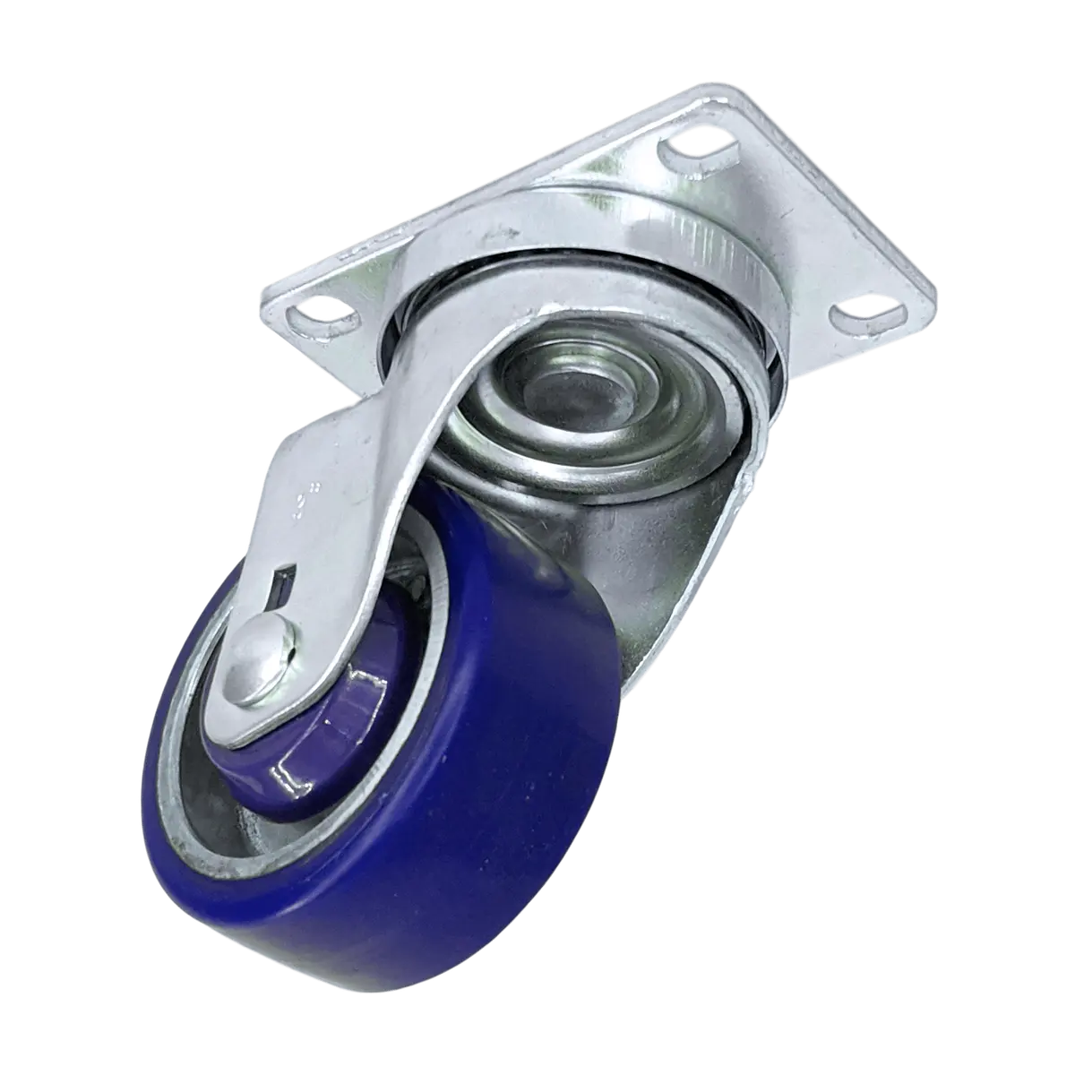 3" X 1-1/4" Polyon Aluminum Wheel Swivel Caster - 350 Lbs. Capacity 2