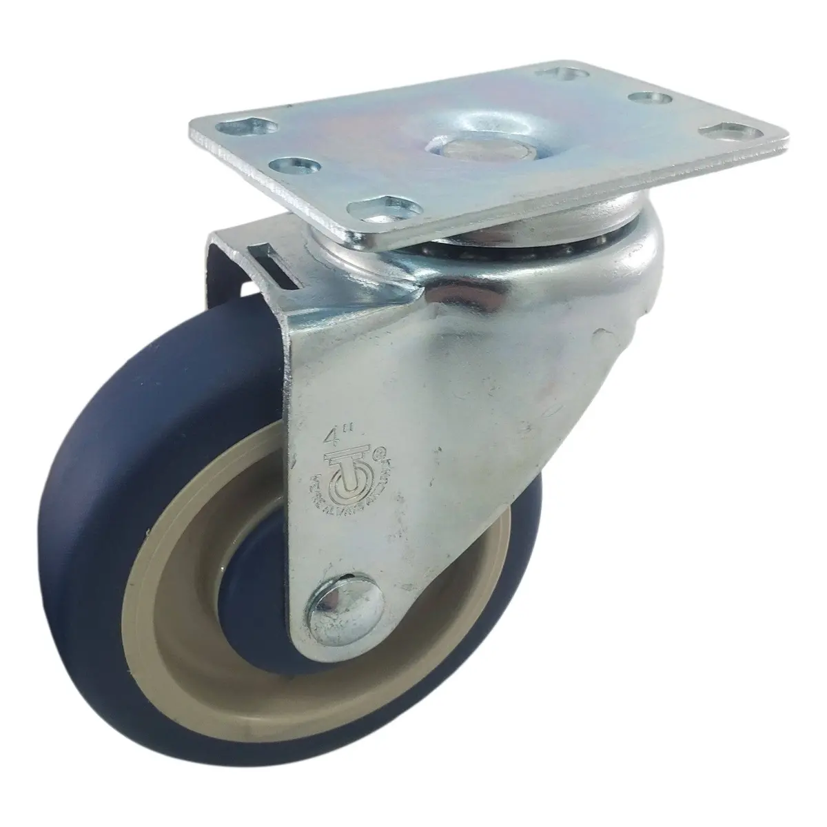 4" X 1-1/4" Poly-Pro Wheel Swivel Caster - 350 Lbs. Capacity 1