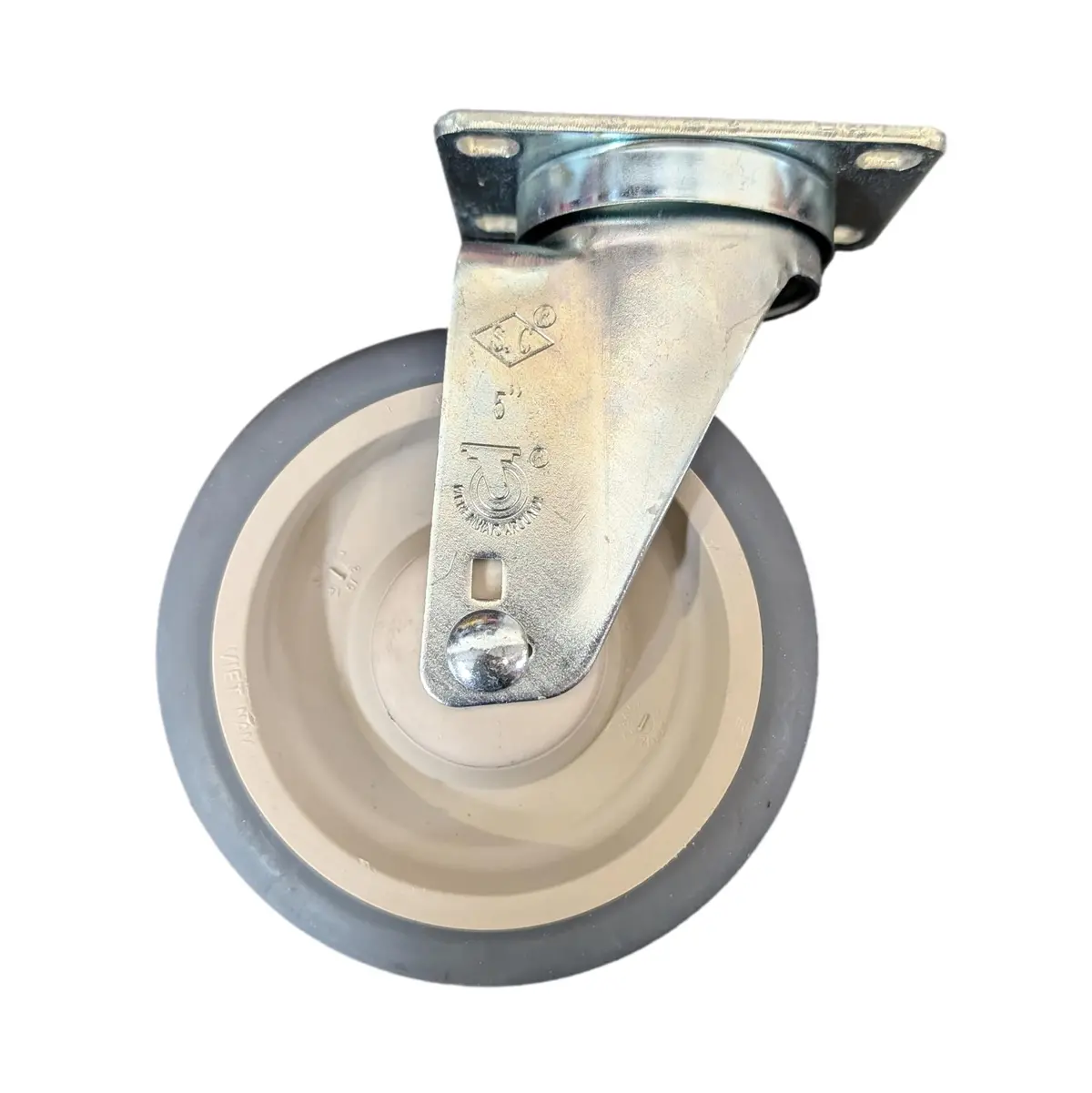 5" X 1-1/4" Thermo-Pro Wheel Swivel Caster - 300 Lbs. Capacity 1