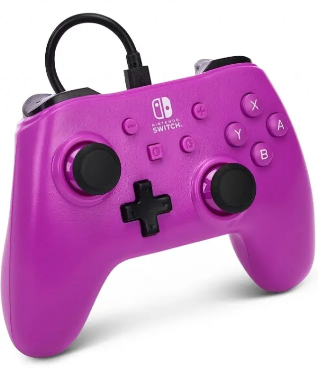 Comando Powera Com Fios Grape Purple Switch 1