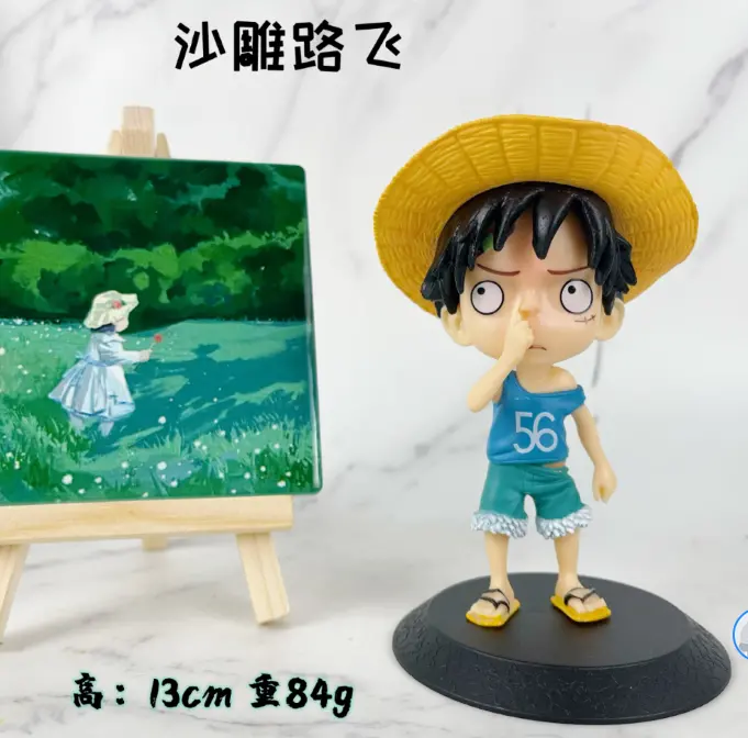 Figurinha De Ação Luffy 11 Cm - One Piece 1