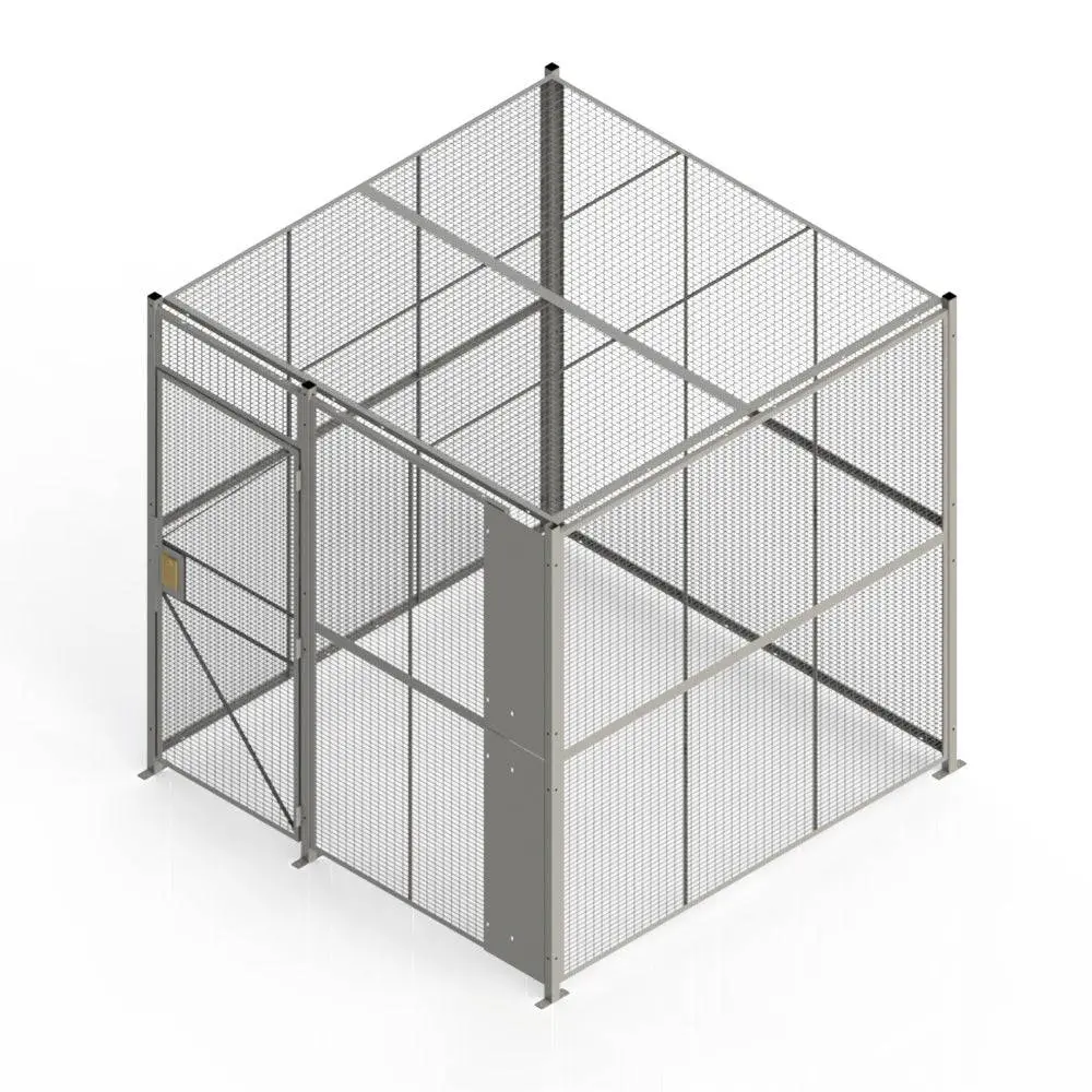 840 Spec Woven Wire Kits - 4 Sided Partition Cage 2
