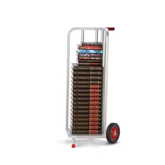 V-Shaped Library Book Cart - 800 Series, 44" Height 1