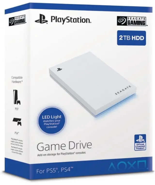 Disco Externo Seagate Game Drive 2 Tb - Novo 1
